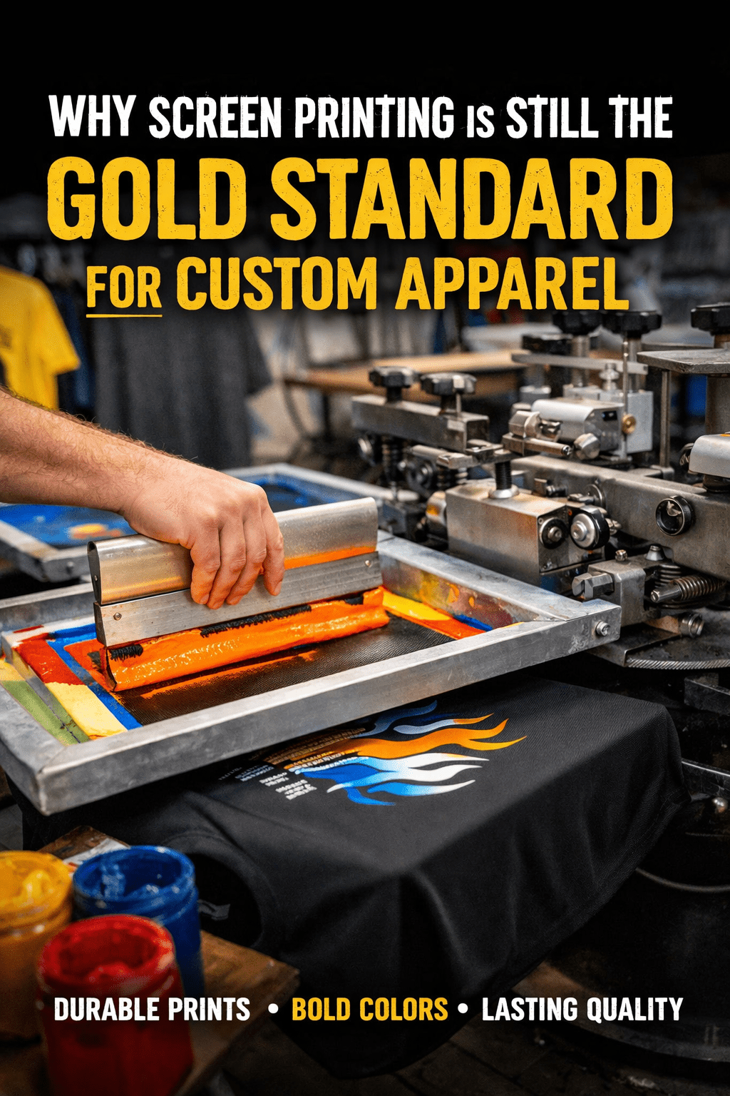 Why Screen Printing Is Still the Gold Standard for Custom Apparel