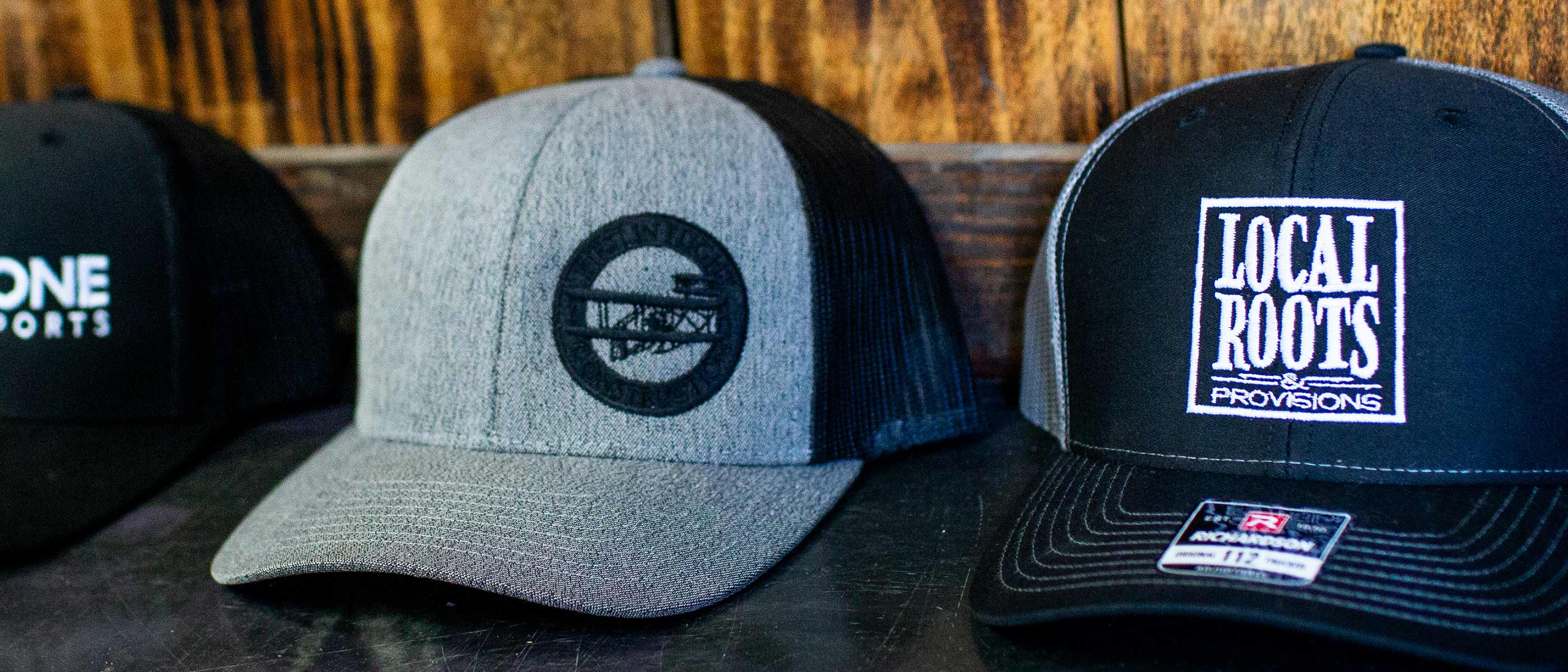 Final QC check before shipping out embroidered apparel order